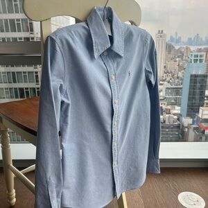 Ralph Lauren Light Blue Button Down Shirt